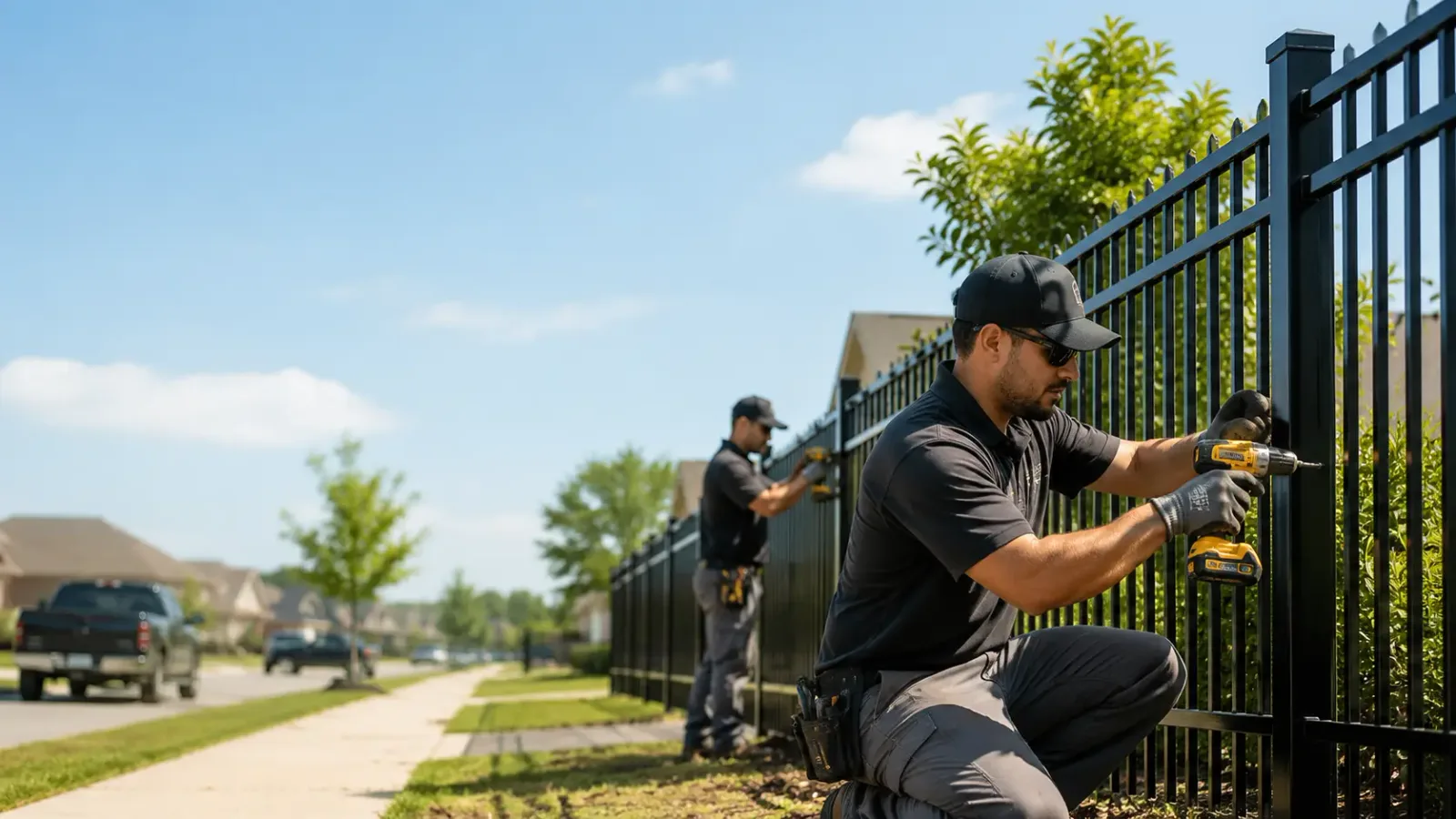 Metal Fence Installation in Cobb, GA